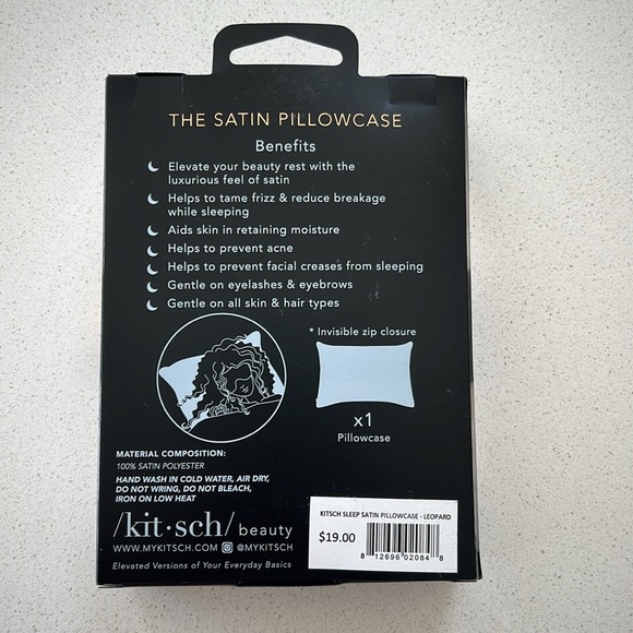 NEW!!! Kitsch Satin Pillowcase - Standard - Picture 2 of 2